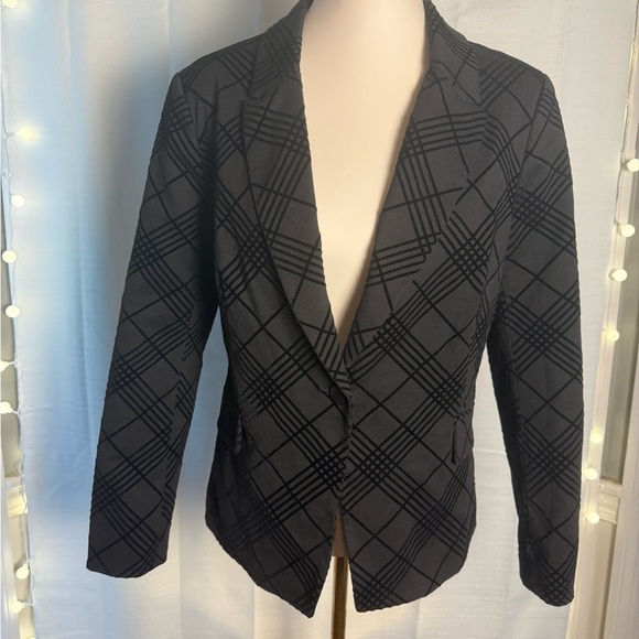 Jules & Leopold Black and Gray Slim Fit Blazer and Pant Set - Picture 9 of 12